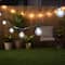 10ct. Pure White LED G50 Globe Patio Lights in Green Wire